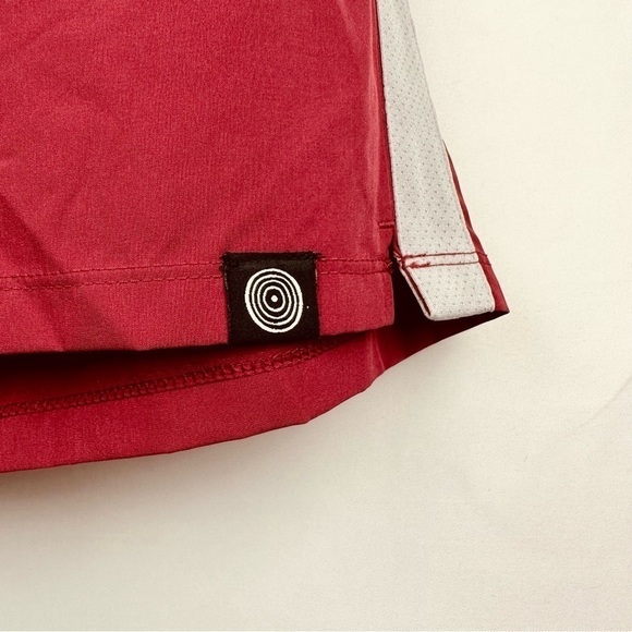 Onzie Flow Men's Board Shorts Drawstring Burgundy Gray w/pockets-  Size M/L - Picture 3 of 6